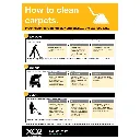 Product Image - TD102116 -  How To Express Clean Carpets XO2® Carpet Care How To Chart - Website Only Square Images.webp