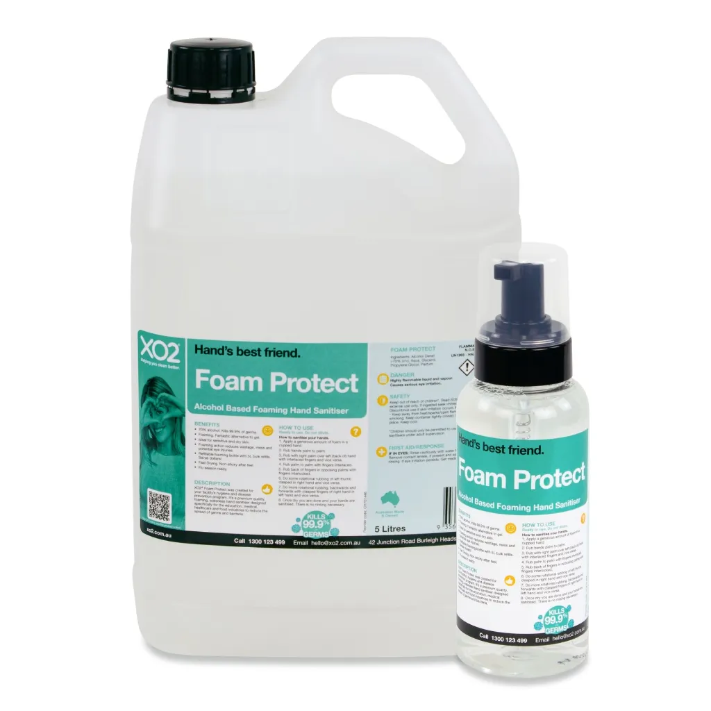 Product Image - CH701440 - Foam Protect - Alcohol Based Foaming Hand Sanitiser.webp