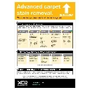 Product Image - TD102106 -  Advanced Carpet Stain Removal XO2® Carpet Care How To Chart - Website Only Square Images.webp