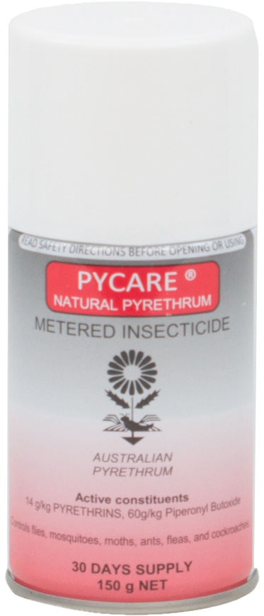XO2® Pycare Automatic Insecticide Kit - Food Safe, Includes Dispenser, Refill & Batteries
