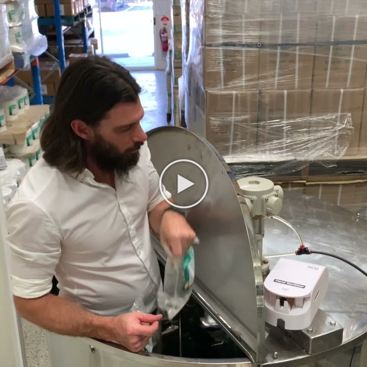Intro to the Virafoam hand sanitiser system