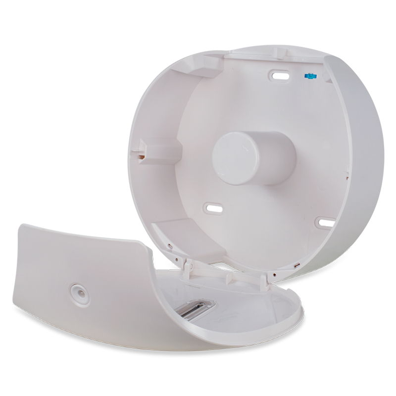 XO2® Mungous Jumbo Toilet Roll Dispenser - Open Side View