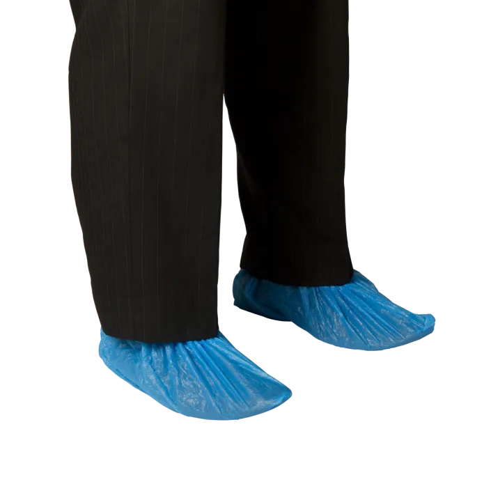 Shoe Covers - Disposable, Waterproof Chlorinated Polyethylene