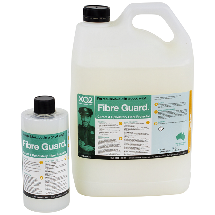 XO2® Fibre Guard - Carpet & Upholstery Fibre Protector