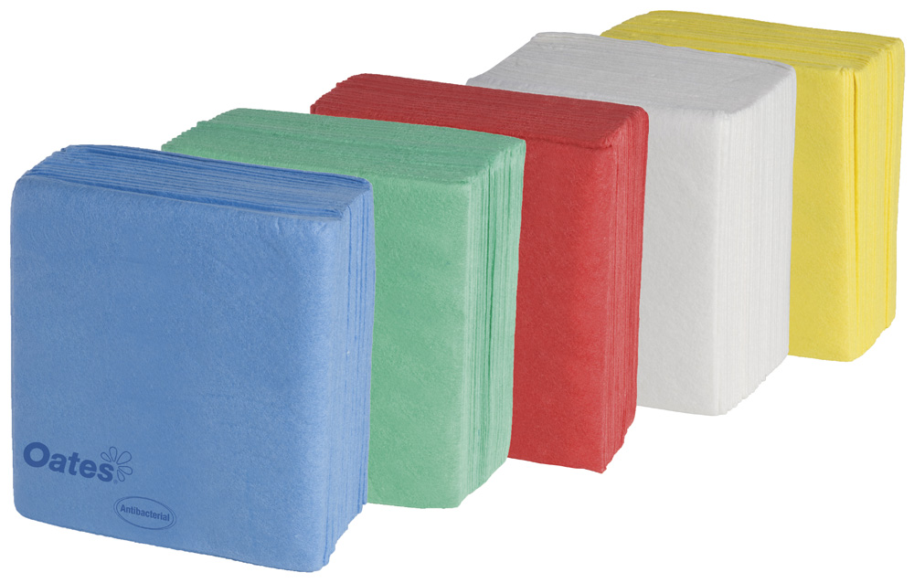 All Purpose Heavy Duty Cloth Wipes - Thick & Absorbent - Colour Options