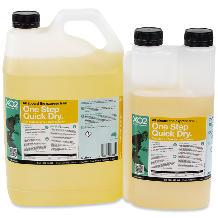 One Step Quick Dry - In Tank Carpet Cleaner