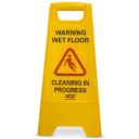 XO2® A-Frame Duo Safety Sign - 'Warning Wet Floor - Cleaning In Progress'