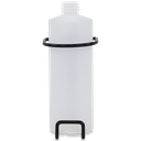 Wall Rack for 1 x 500ml Bottle - Black Plastic Coated Wire