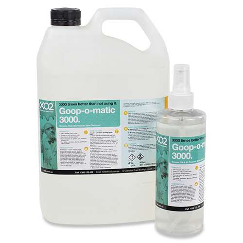 XO2® Goop-o-matic 3000 - Grease, Oil & All Purpose Stain Remover - Size Variants