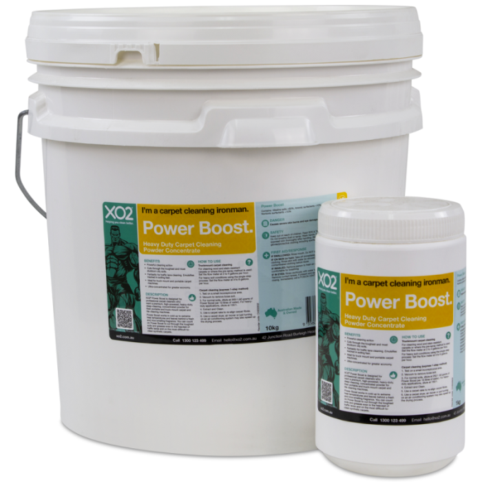 Power Boost - Heavy Duty Carpet Cleaning Powder Concentrate