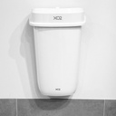 XO2® Feminine Hygiene Sanitary Bin - Manual Open, Wall-Mountable & Free Standing Design