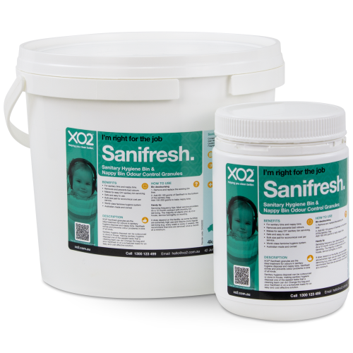 Sanifresh - Sanitary Hygiene Bin & Nappy Bin Odour Control Granules