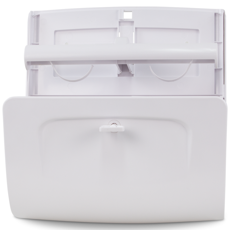 XO2® Dual Toilet Roll Dispenser - 2 Standard Roll Capacity