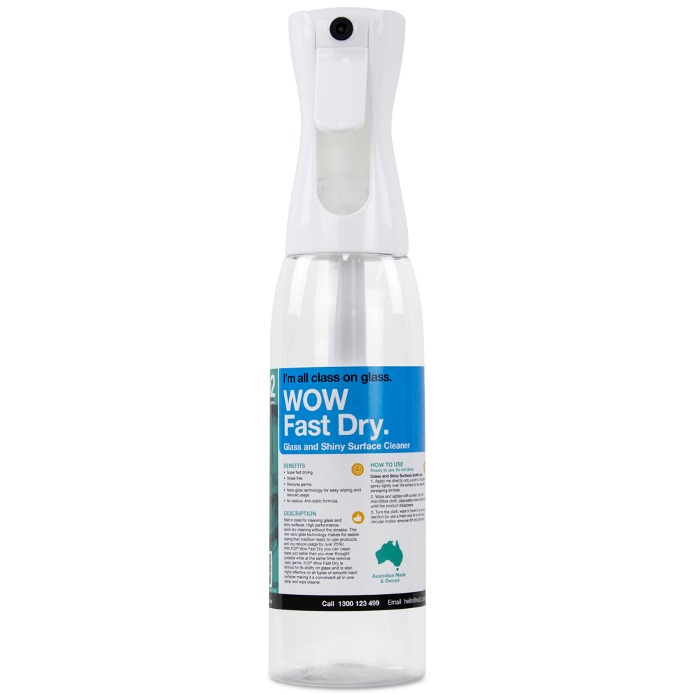 Wow Fast Dry Continuous Atomiser Spray Bottle - 500ml, Refillable, Labelled, Comes Empty