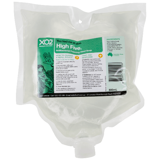 High Five - Antibacterial Foaming Hand Soap Refill with Aloe Vera