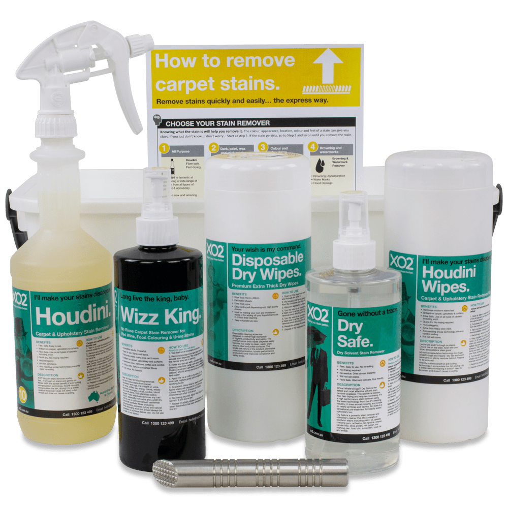 XO2® Express Carpet Stain Removal Kit