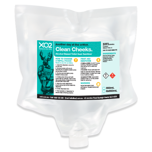 Clean Cheeks - Toilet Seat Sanitiser Refill