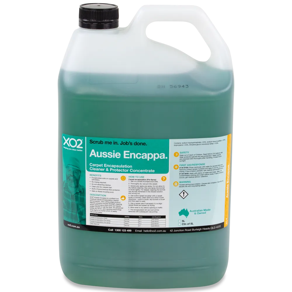 Aussie Encappa - Carpet Encapsulation Cleaner Concentrate
