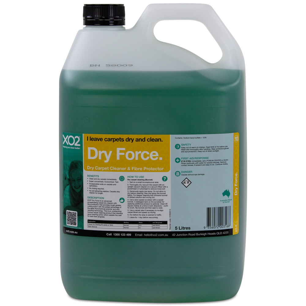 Dry Force - Bonnet Carpet Cleaner & Encapsulation Liquid