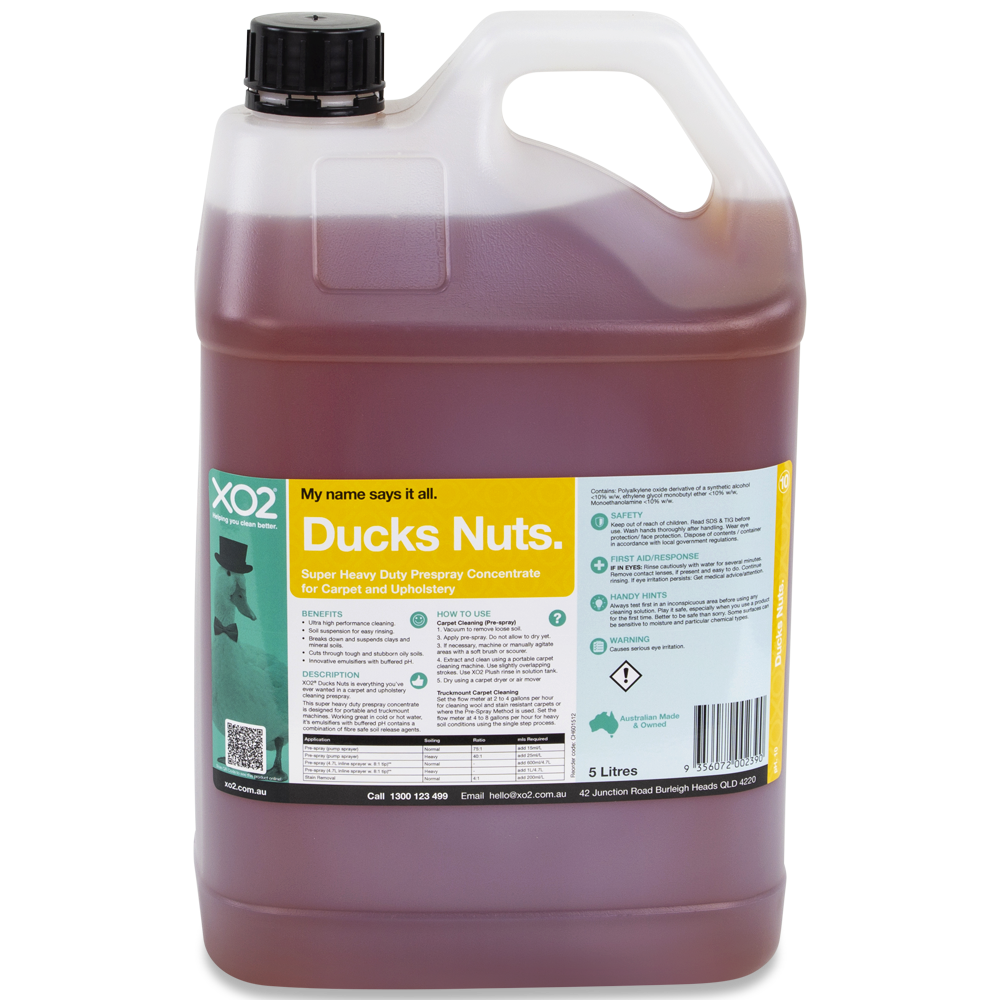 Ducks Nuts - High Performance Prespray Concentrate for Carpet and Upholstery