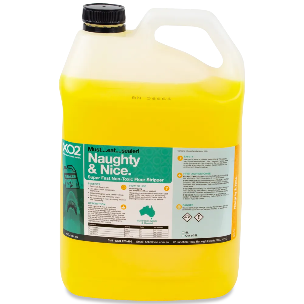 Naughty & Nice - Non-Caustic Floor Stripper for Removing Water Based Sealers