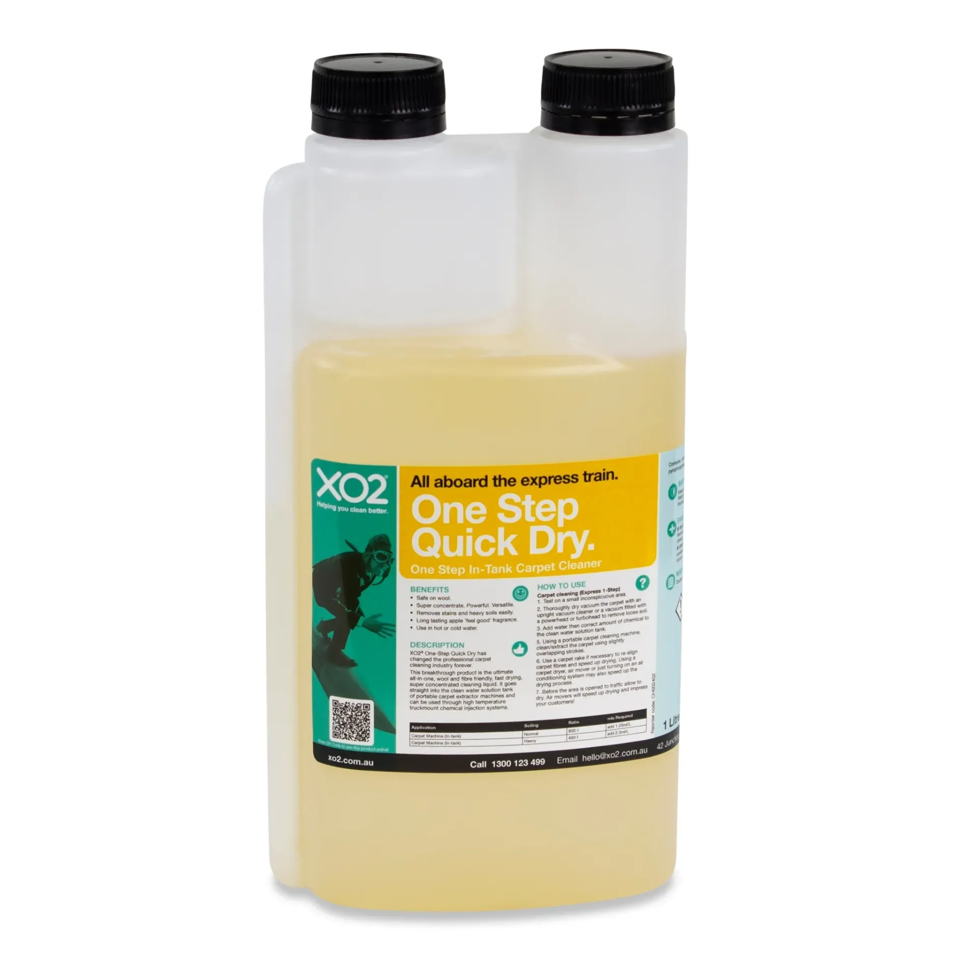 One Step Quick Dry - In Tank Carpet and Upholstery Cleaner Concentrate