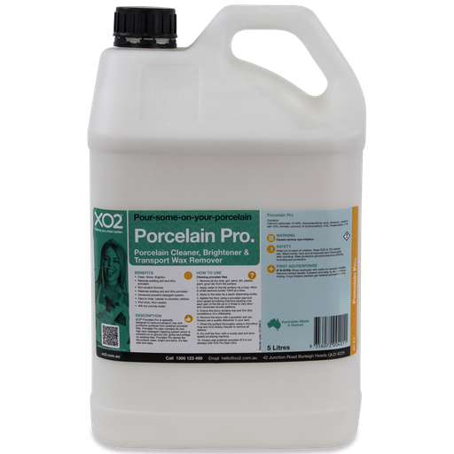 Porcelain Pro - Porcelain Cleaner, Brightener & Transport Wax Remover