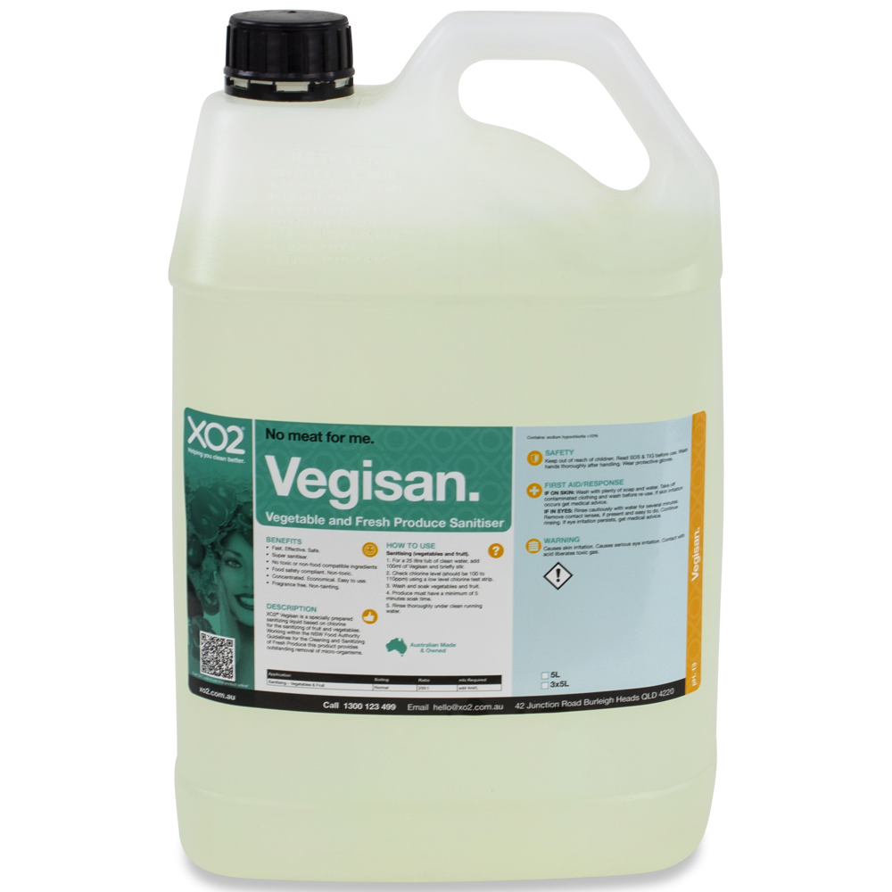Vegisan - Vegetable, Fruit & Fresh Produce Sanitiser