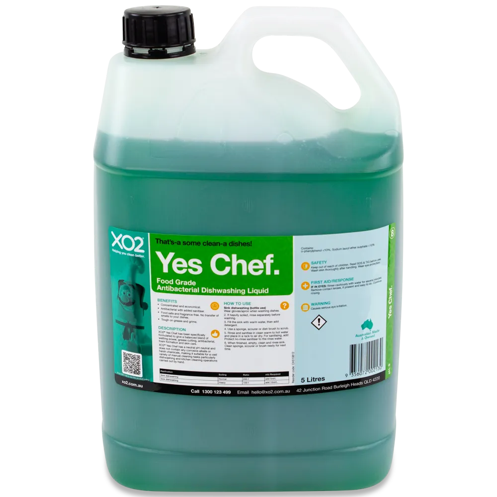 Yes Chef - Premium Manual Dishwashing Liquid Concentrate with ZERO Fragrance