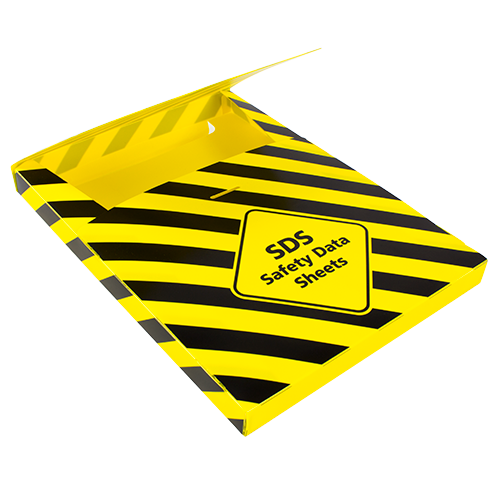 Plastic Wall Mount Holder for Safety Data Sheets