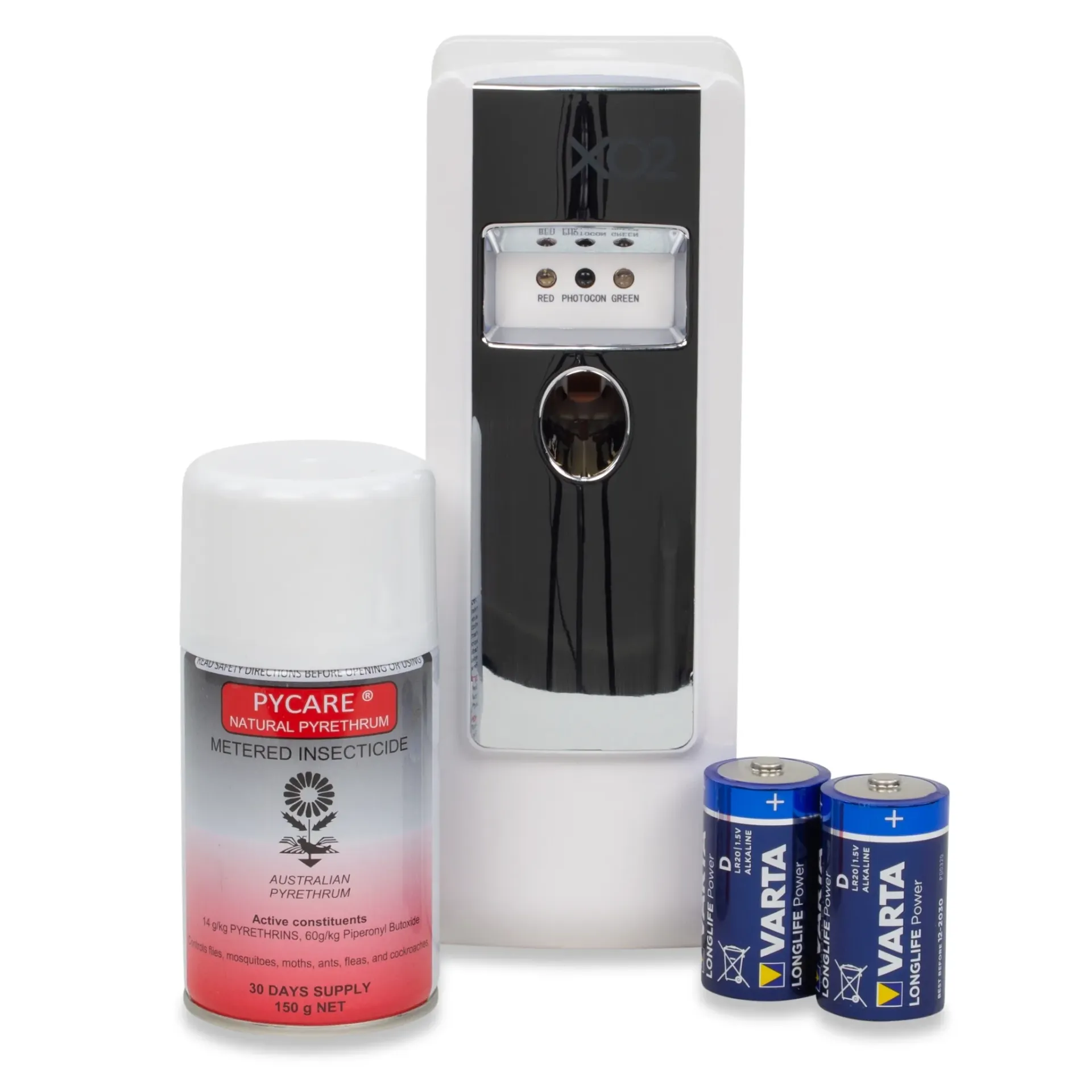 Pycare Automatic Insecticide Dispenser Starter Kit - With Natural Pyrethrum