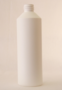 250ml Straight Sided Bottle - No Neck, Empty, White, 28mm Screw Thread
