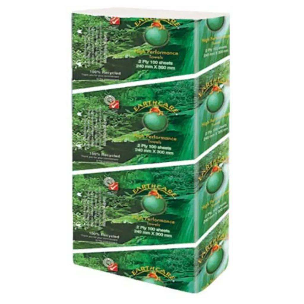 [EC-2188] Earthcare 2ply Large Interleaved Paper Hand Towels