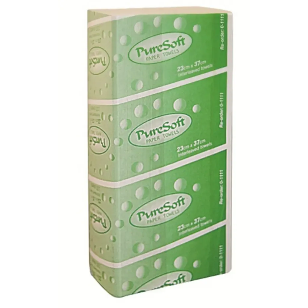 [0-1111N] Puresoft Large Interleaved Paper Hand Towels