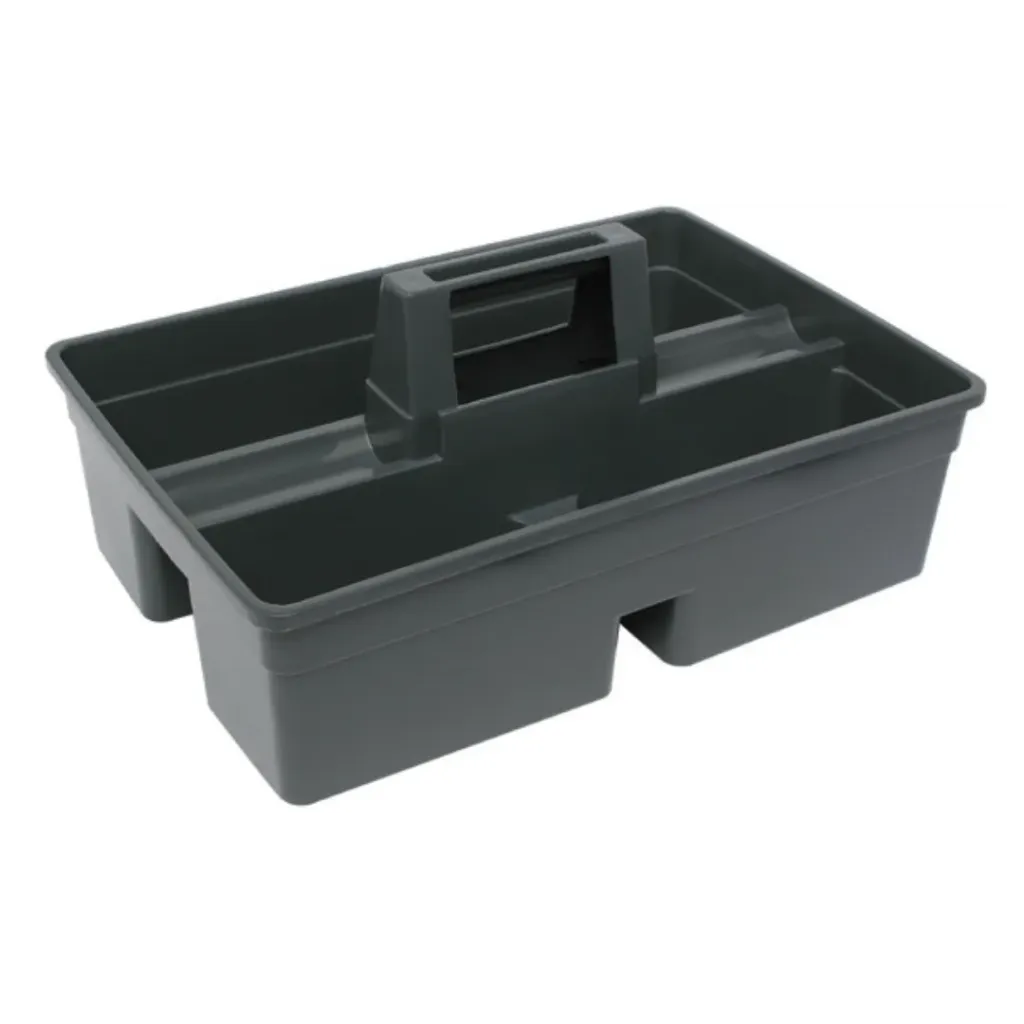 [AC109812] Handy Caddy Multi Purpose Plastic Carrier & Cleaning Caddy - 3 Compartments With Handle