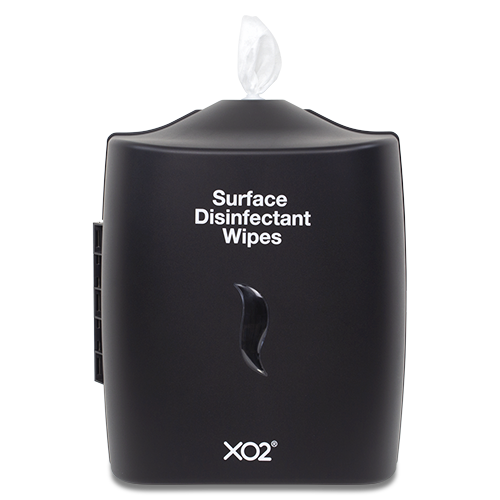 XO2® Surface Disinfectant Wipes Wall Mount Dispenser