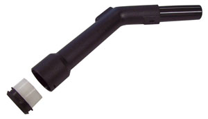 Plastic Vacuum Cleaner Elbow Grip Handle - 32mm Neck, Includes Click Ring & Swivel