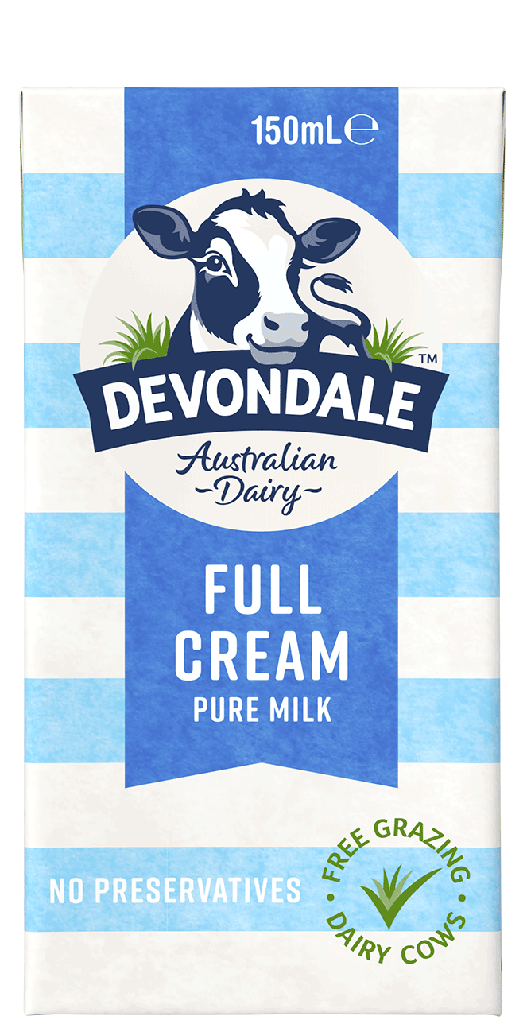 Devondale 150ml UHT Long Life Full Cream Milk Packs