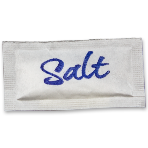 [0129] Salt Sachets - Single Serve Portion Control