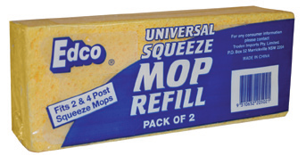 Universal Squeeze Mop Multi-Fit Sponge Refill
