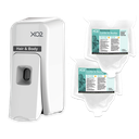 Locks To Socks - Hand, Hair & All Over Body Wash Dispenser Starter Kit