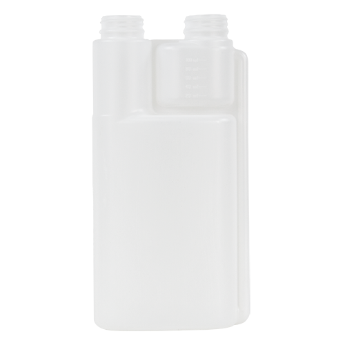 1L Chamber Pack Bottle - Empty, 100ml Measuring Chamber, DG Rated (Lids not included)