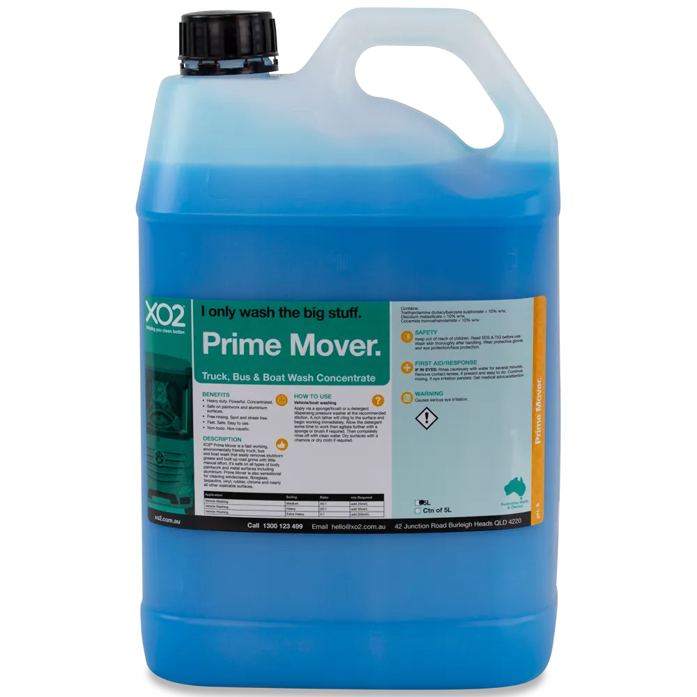 Prime Mover - Truck, Bus & Boat Wash Concentrate