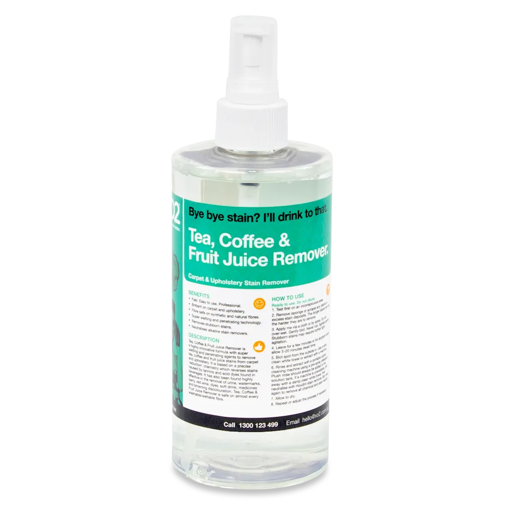 Tea, Coffee & Fruit Juice Remover - Stain Remover For Carpet & Upholstery