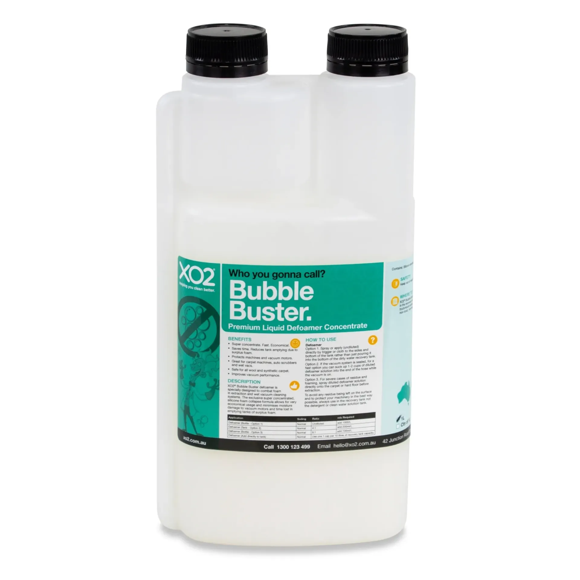 [CH665202] Bubble Buster - Premium Liquid Defoamer Concentrate (1L)