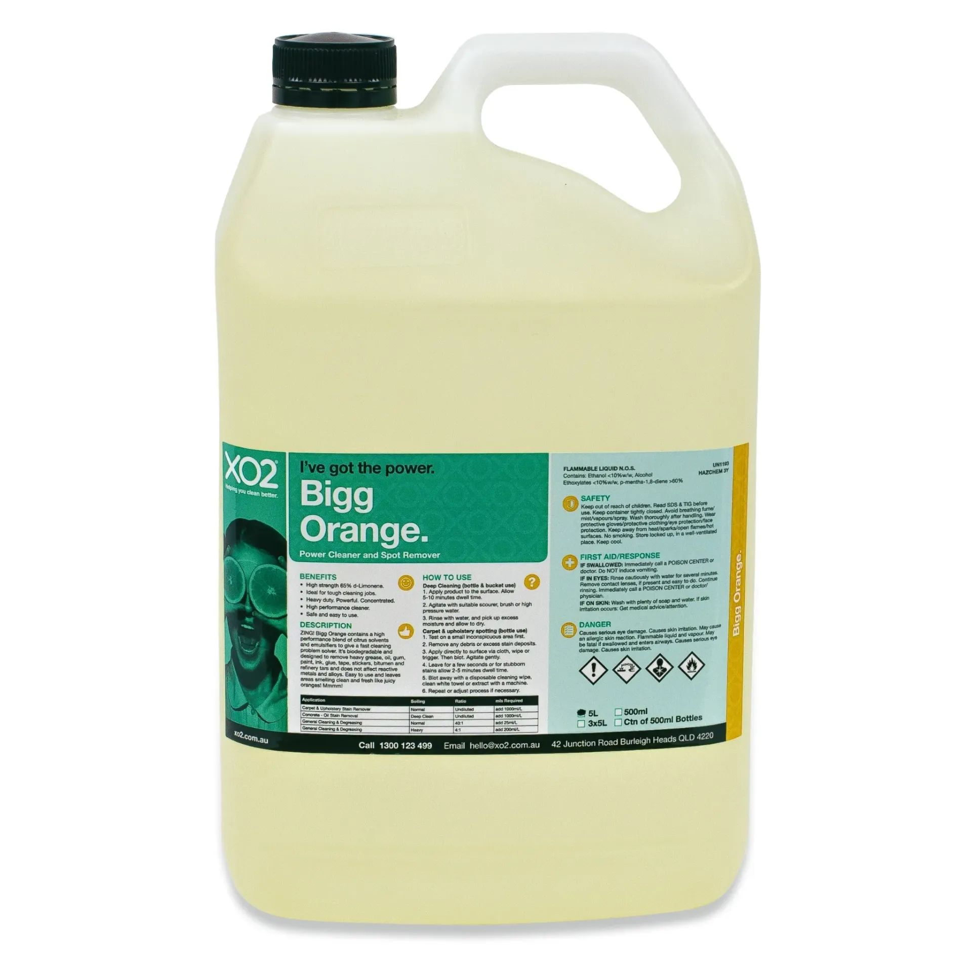 Bigg Orange - Powerful Citrus Cleaner & Spot Remover