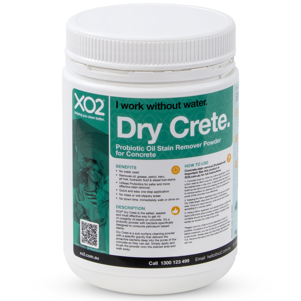 [CH190202] Dry Crete - Waterless Probiotic Oil Stain Remover & Cleaner for Concrete (1kg)