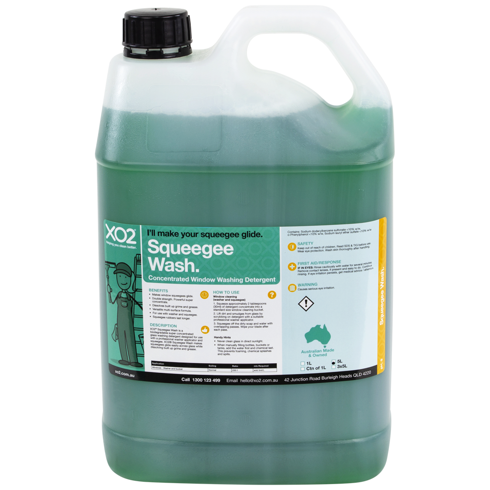 Squeegee Wash - Professional Window Washing Detergent Concentrate