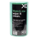 XO2® Super Heavy Duty Cleaning Cloth Wipe On A Roll - 45m Long x 30cm Wide