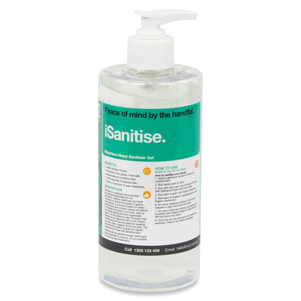 [CH715202] iSanitise - Alcohol Based Hand Sanitiser Gel (500ml)